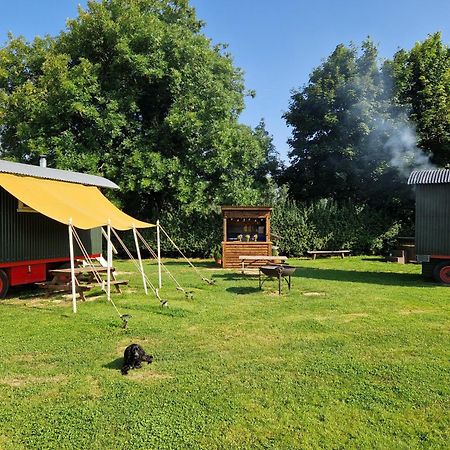 The Delkin Shepherds Huts קאסל קומב מראה חיצוני תמונה