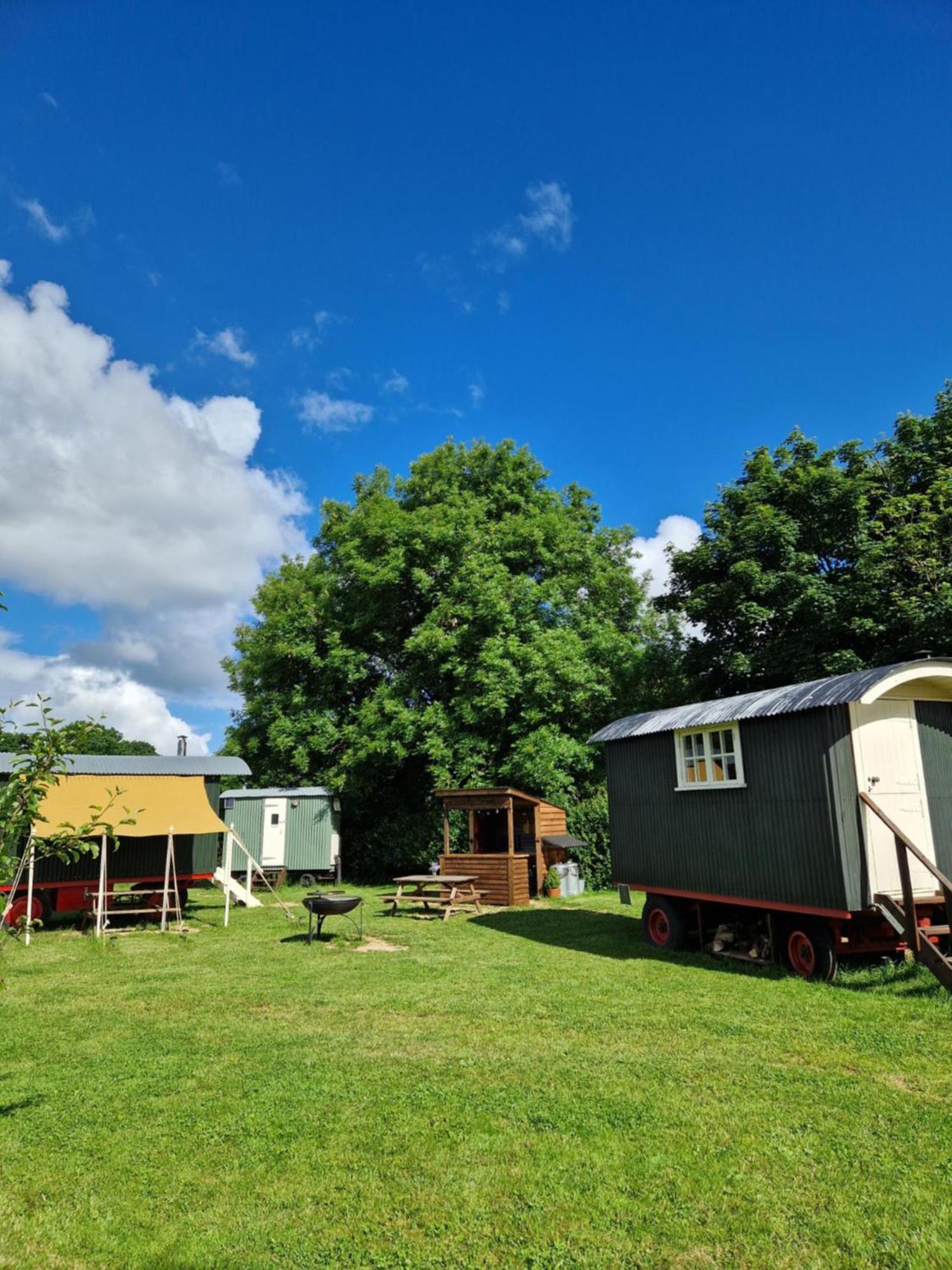The Delkin Shepherds Huts קאסל קומב מראה חיצוני תמונה